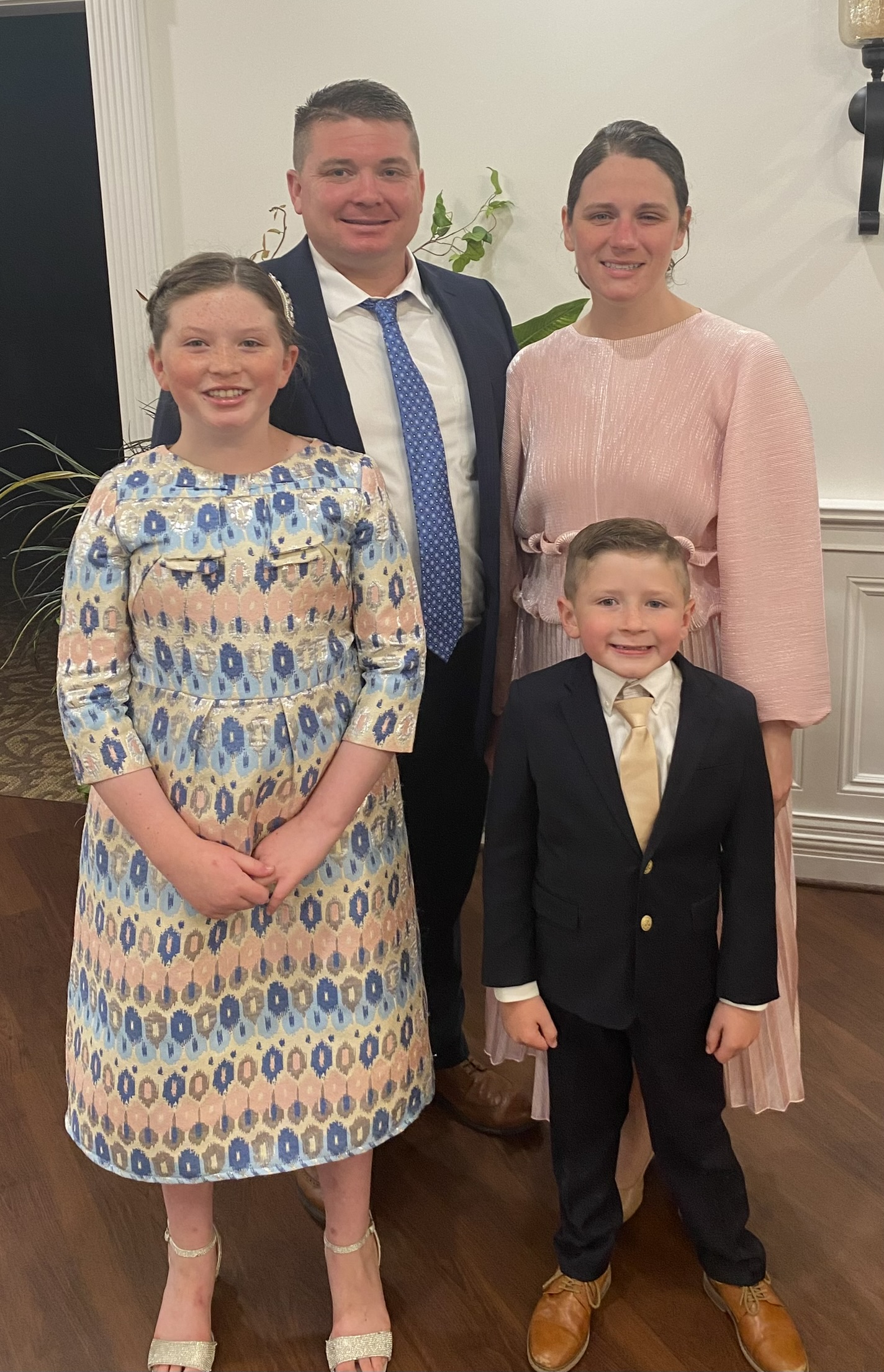 Pastor Moody's family
